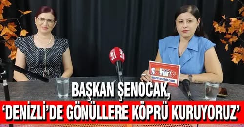 BAŞKANIMIZ NERGİZ ŞENOCAK, ŞEHİR TV’DE MERVE CABAR’IN KONUĞU OLDU.