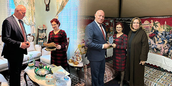 TARİHİ GÖNÜL KONAĞI’NA HAYRAN KALDI!